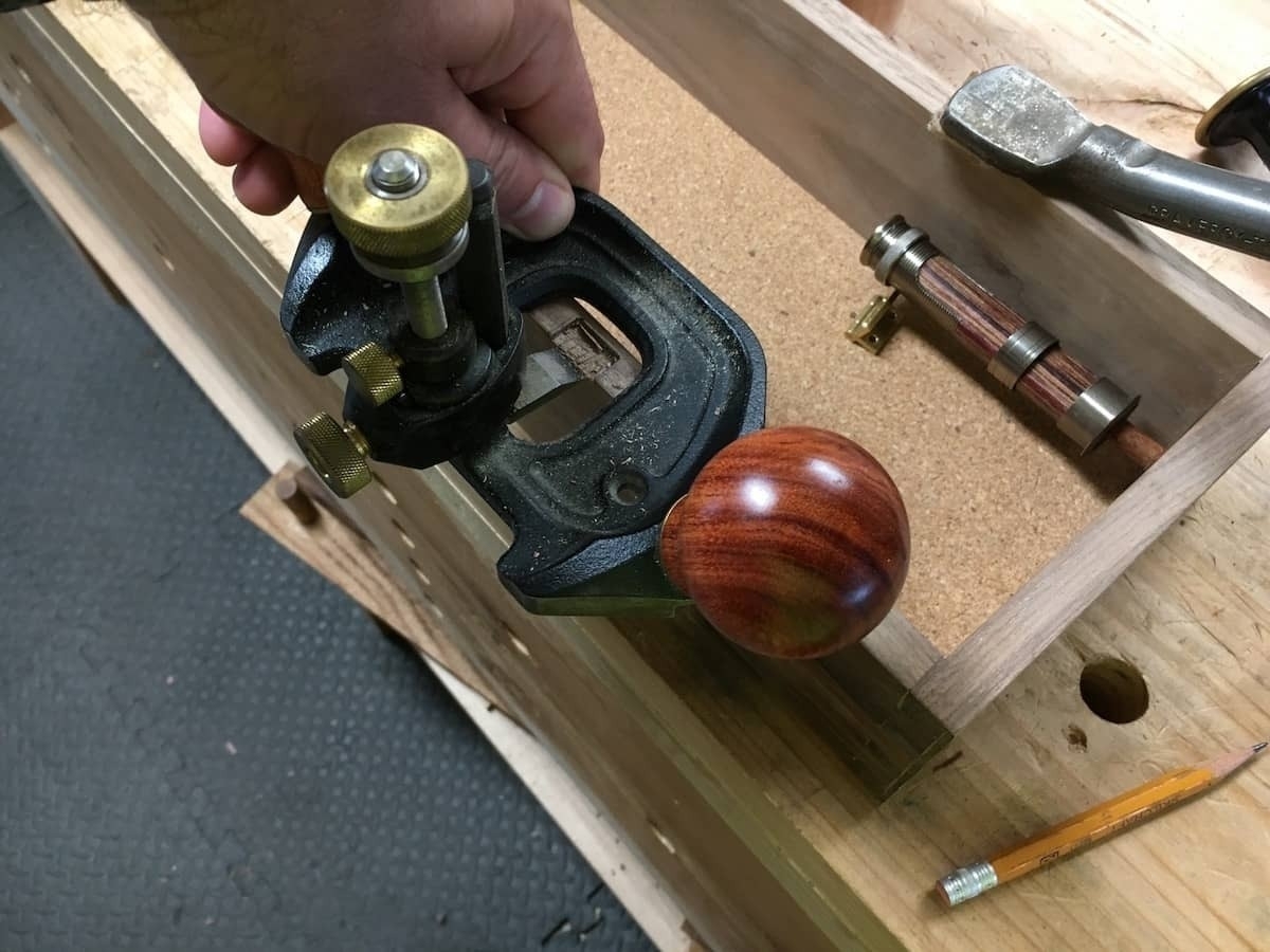 router plane for butt hinge